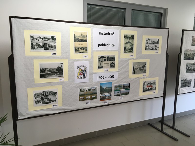 Výstava historických fotografií a pohlednic obce (2021)