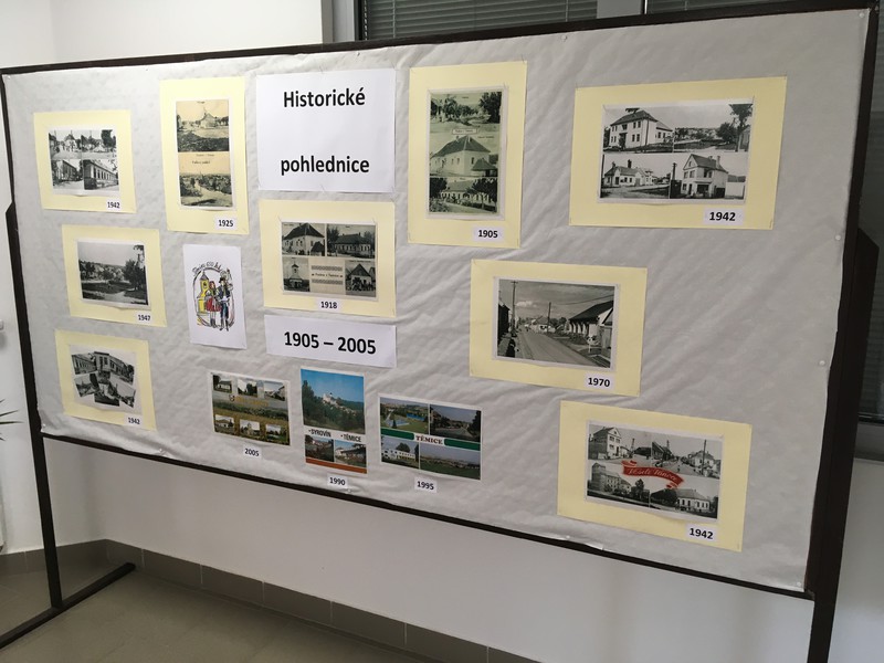 Výstava historických fotografií a pohlednic obce (2021)