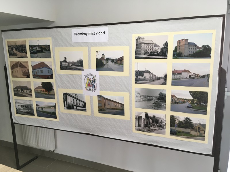 Výstava historických fotografií a pohlednic obce (2021)