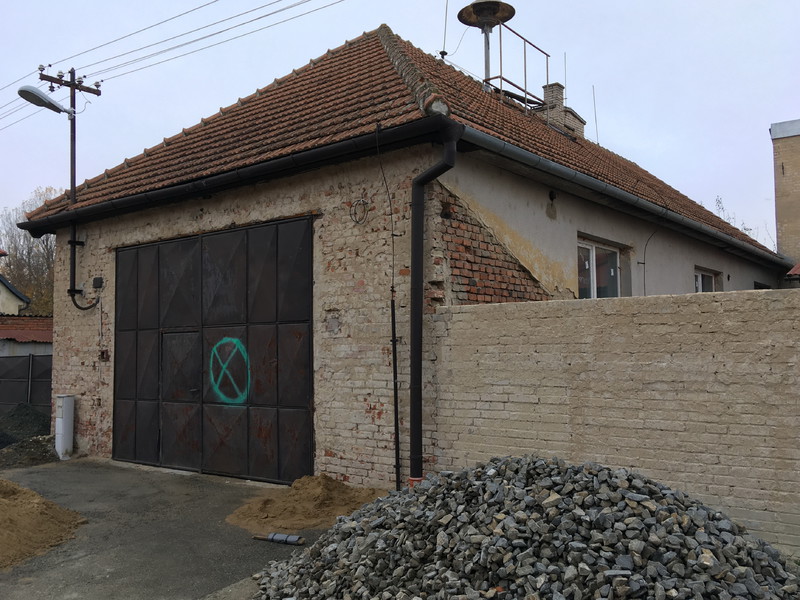 Hasičská zbrojnice před rekonstrukcí (2018)