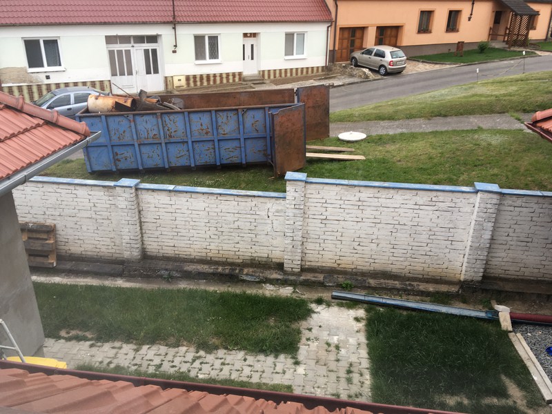 Pohled z okna domu č.p. 143 (2020)