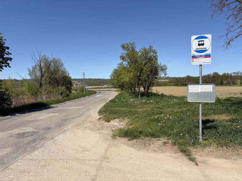 Autobusová zastávka u mlýna (2026)