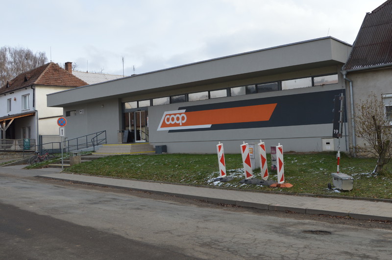 Prodejna potravin COOP (2025)