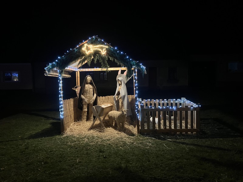 Vánoční výzdoba obce (2024)