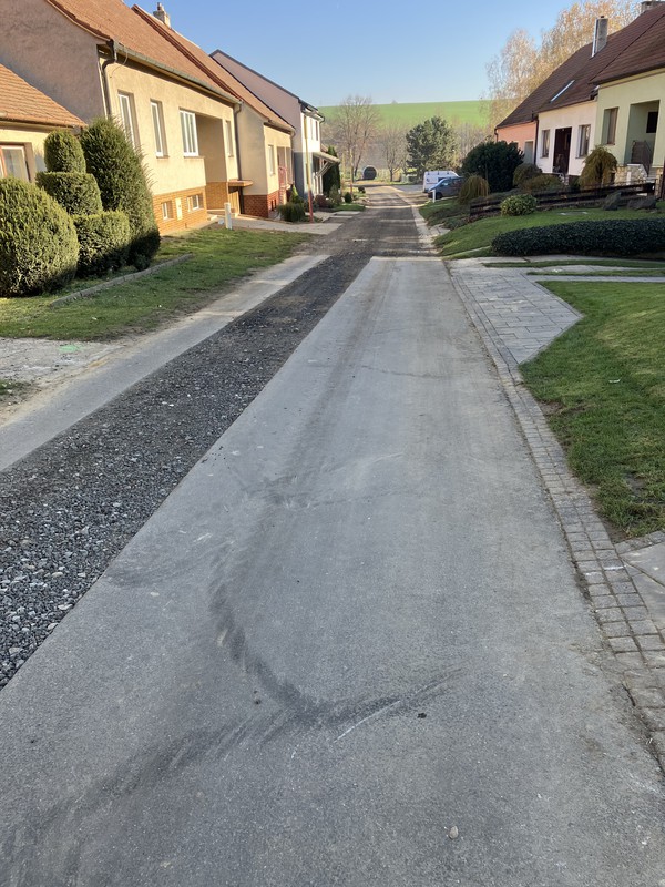 Budování nové kanalizace ke koupališti (2024)