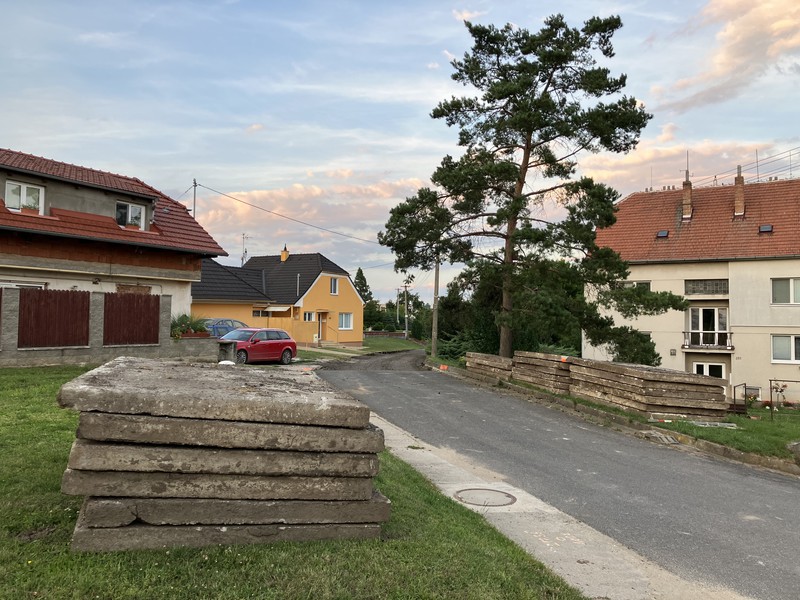 Budování nové kanalizace Dražůvky (2024)