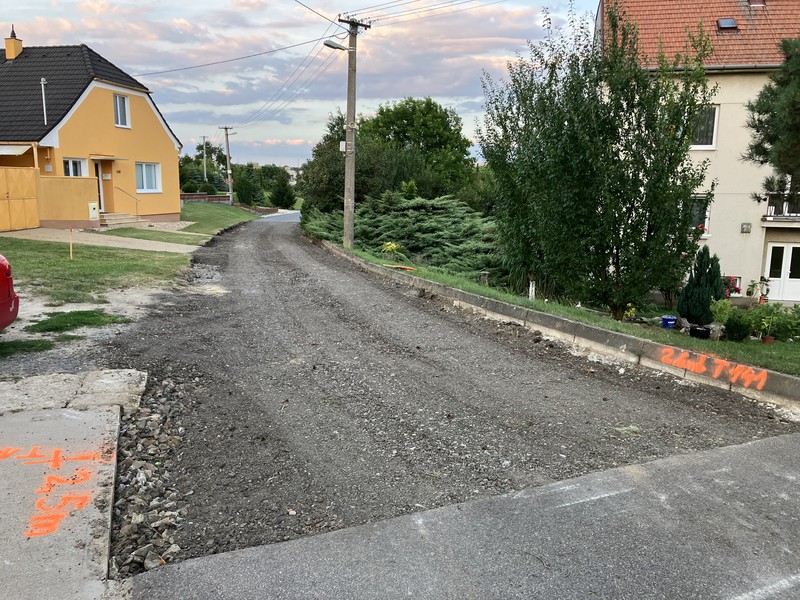 Budování nové kanalizace Dražůvky (2024)