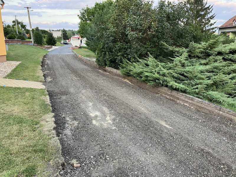 Budování nové kanalizace Dražůvky (2024)