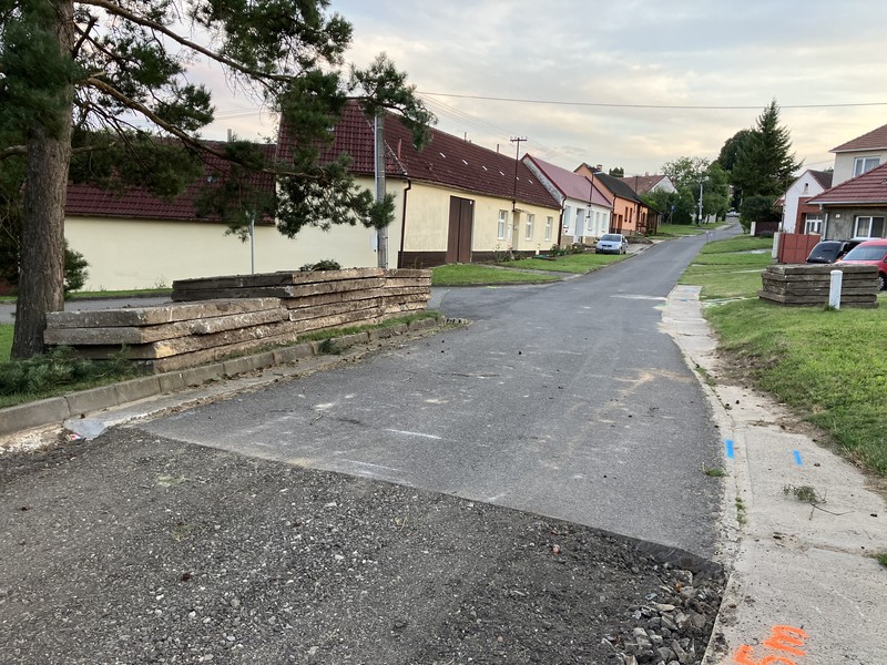 Budování nové kanalizace Dražůvky (2024)