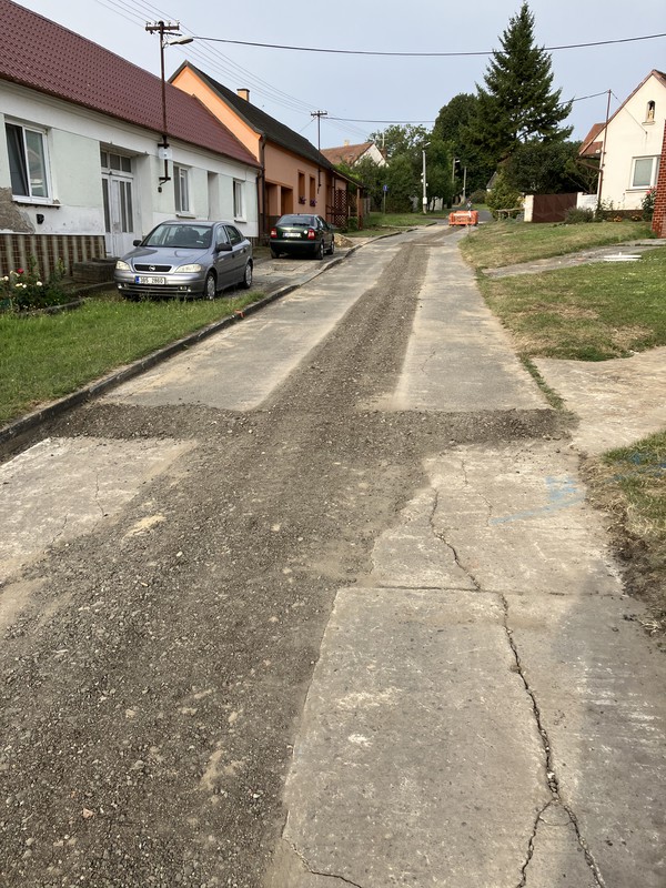 Budování nové kanalizace Dražůvky (2024)