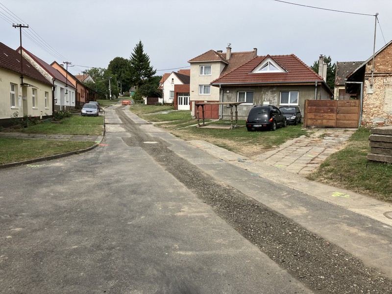 Budování nové kanalizace Dražůvky (2024)