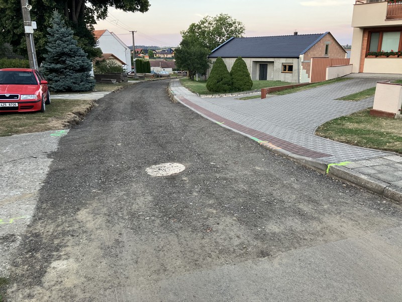 Budování nové kanalizace Dražůvky (2024)