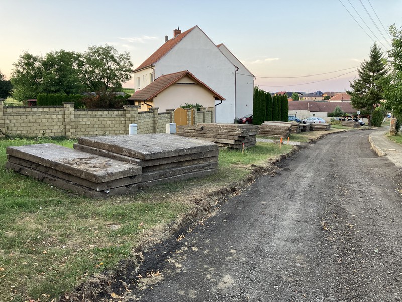 Budování nové kanalizace Dražůvky (2024)