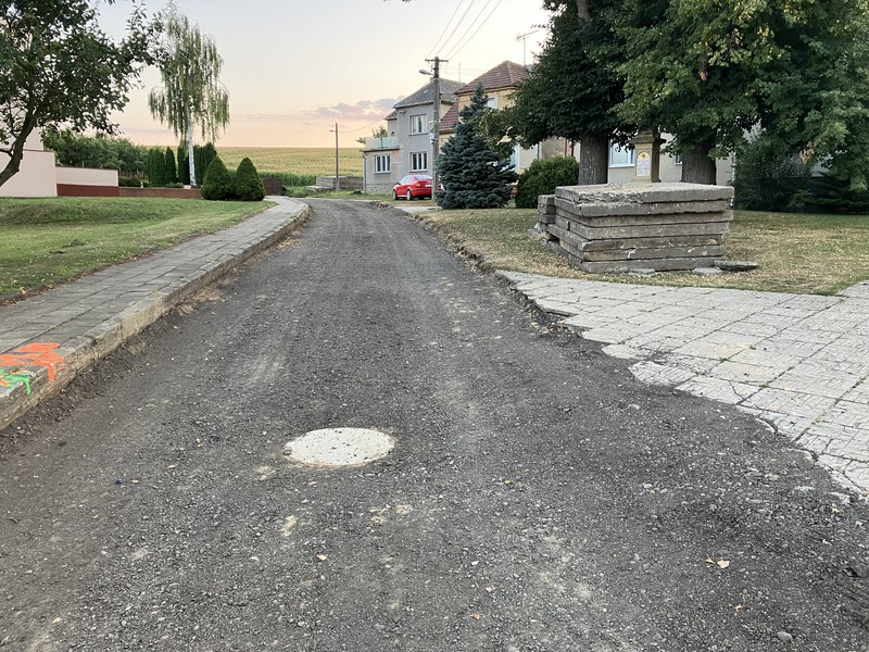 Budování nové kanalizace Dražůvky (2024)