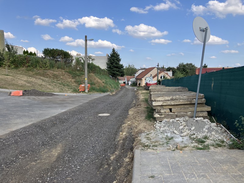 Budování nové kanalizace Dražůvky (2024)
