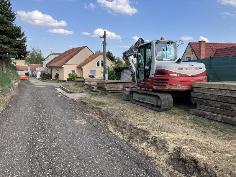 Budování nové kanalizace Dražůvky (2024)