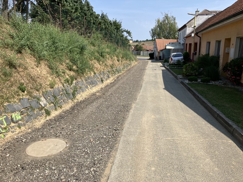 Budování nové kanalizace Dražůvky (2024)