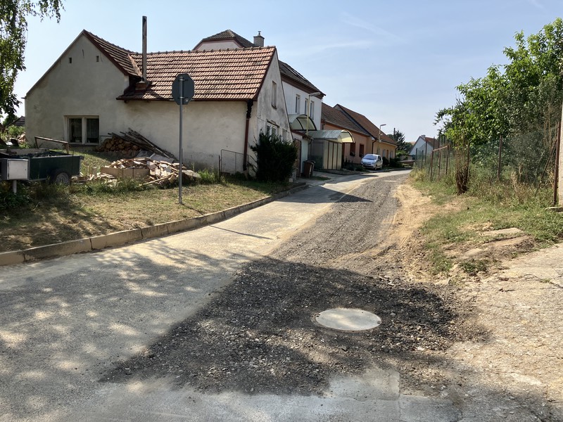 Budování nové kanalizace Dražůvky (2024)
