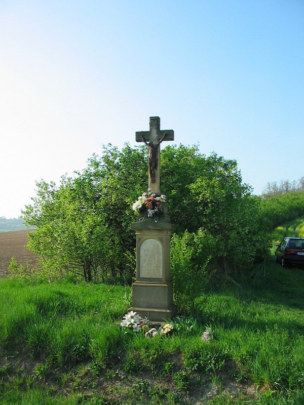 Kříž směrem na Ořechov (2009)