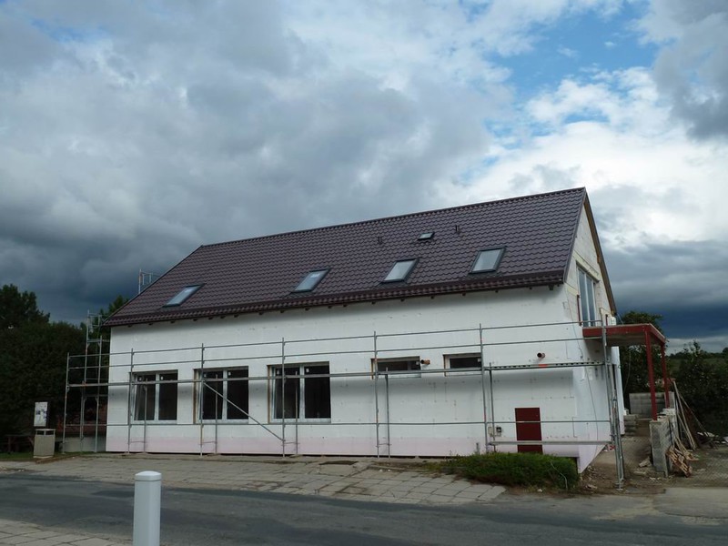 Průběh výstavby zdravotního střediska (2010)
