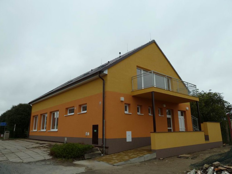 Průběh výstavby zdravotního střediska (2010)