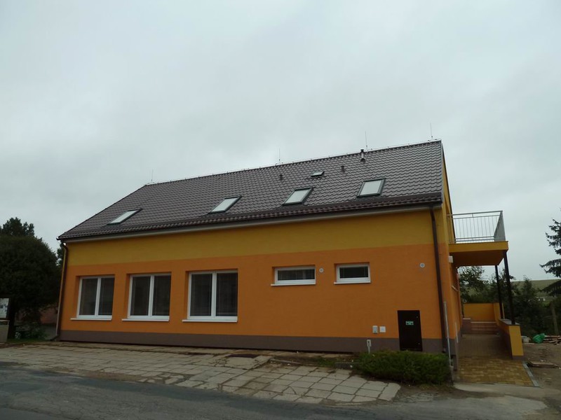 Průběh výstavby zdravotního střediska (2010)
